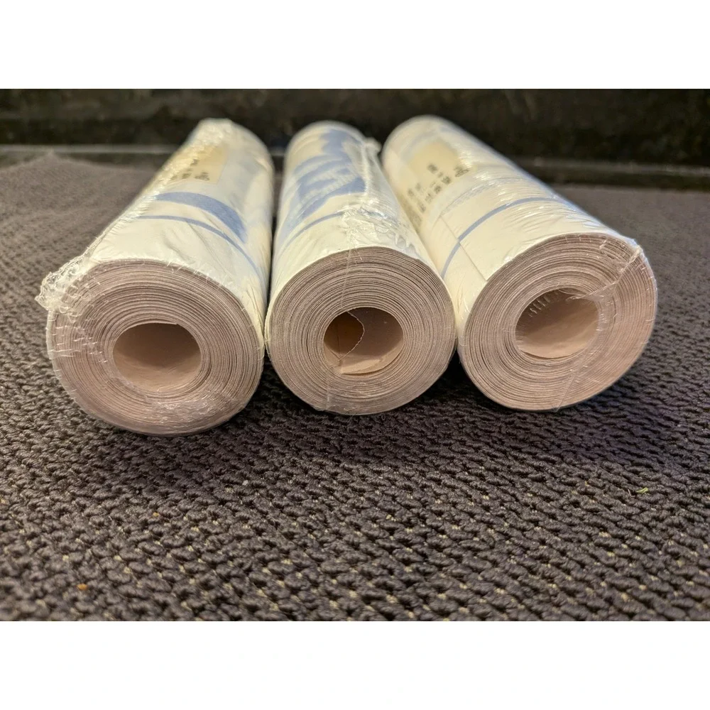3 Rolls Imperial‎ Wallpaper Border Blue White 5 Yards Each Style 346514 JC5500B